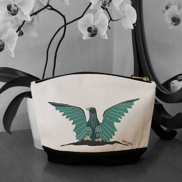 mythical-bird-pouch-washbag-toiletry-bag-sustainable-cotton-ecobrand-art-small-busness-support