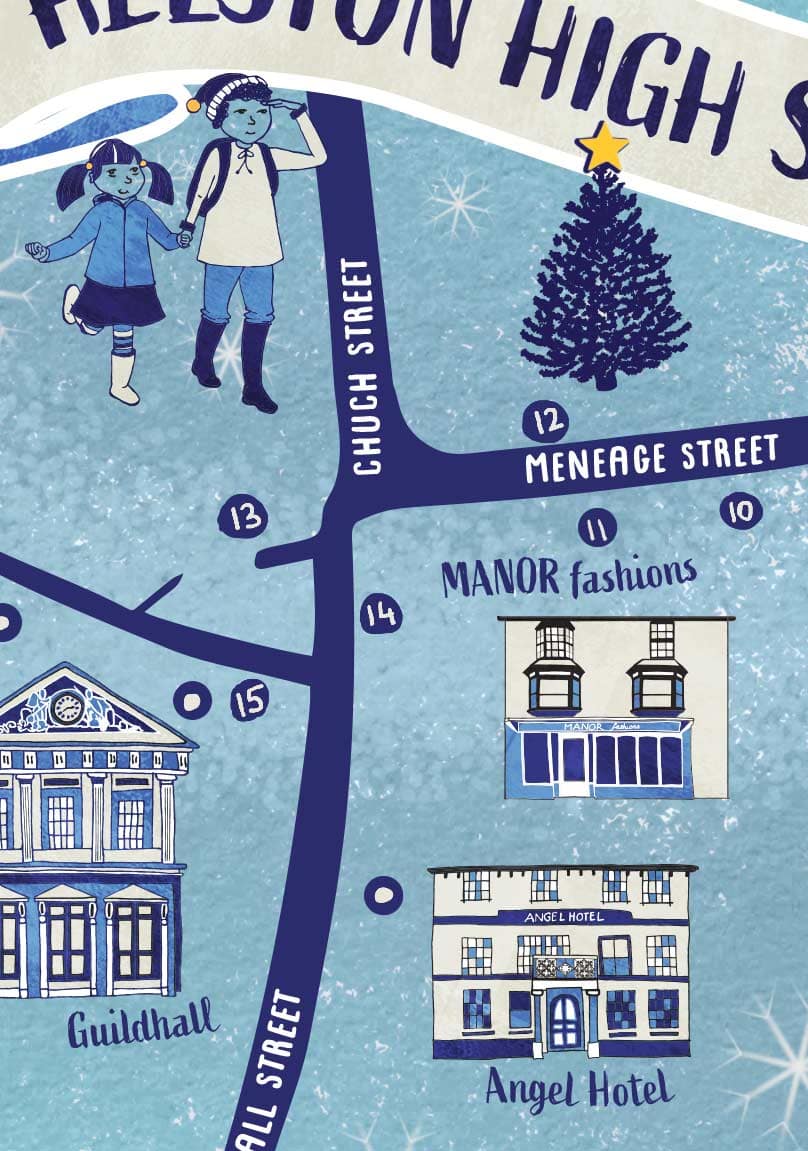 Helston-High-Street-Map-Illustration-by-Kati-Lacey-Illustrator-and-designer-detail-02